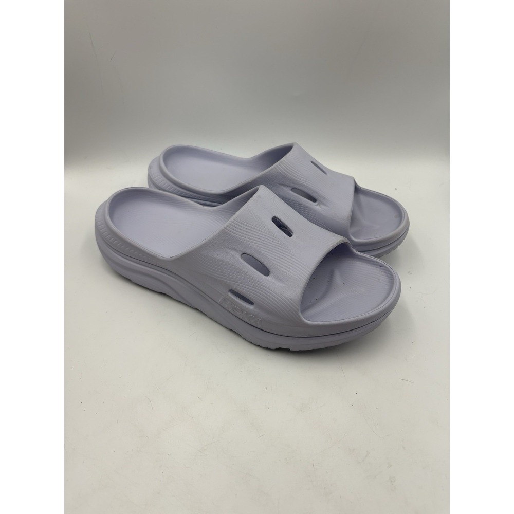 Hoka One One Ora Recovery Slide 3 Men's Size 10 Ethereal Lavender